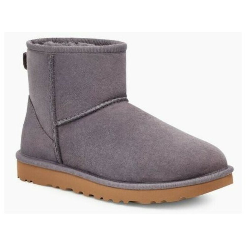 UGG Women's Classic Mini II Suede & Sheepskin Boots